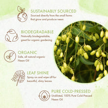 Load image into Gallery viewer, Organic Neem Oil