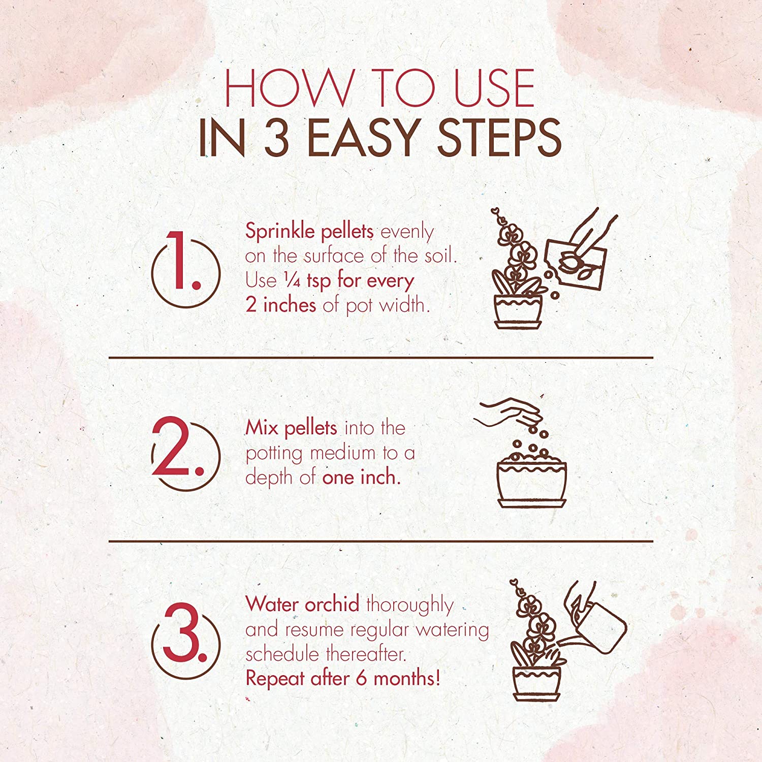 Slow Release Orchid Plant Food – The Grow Co