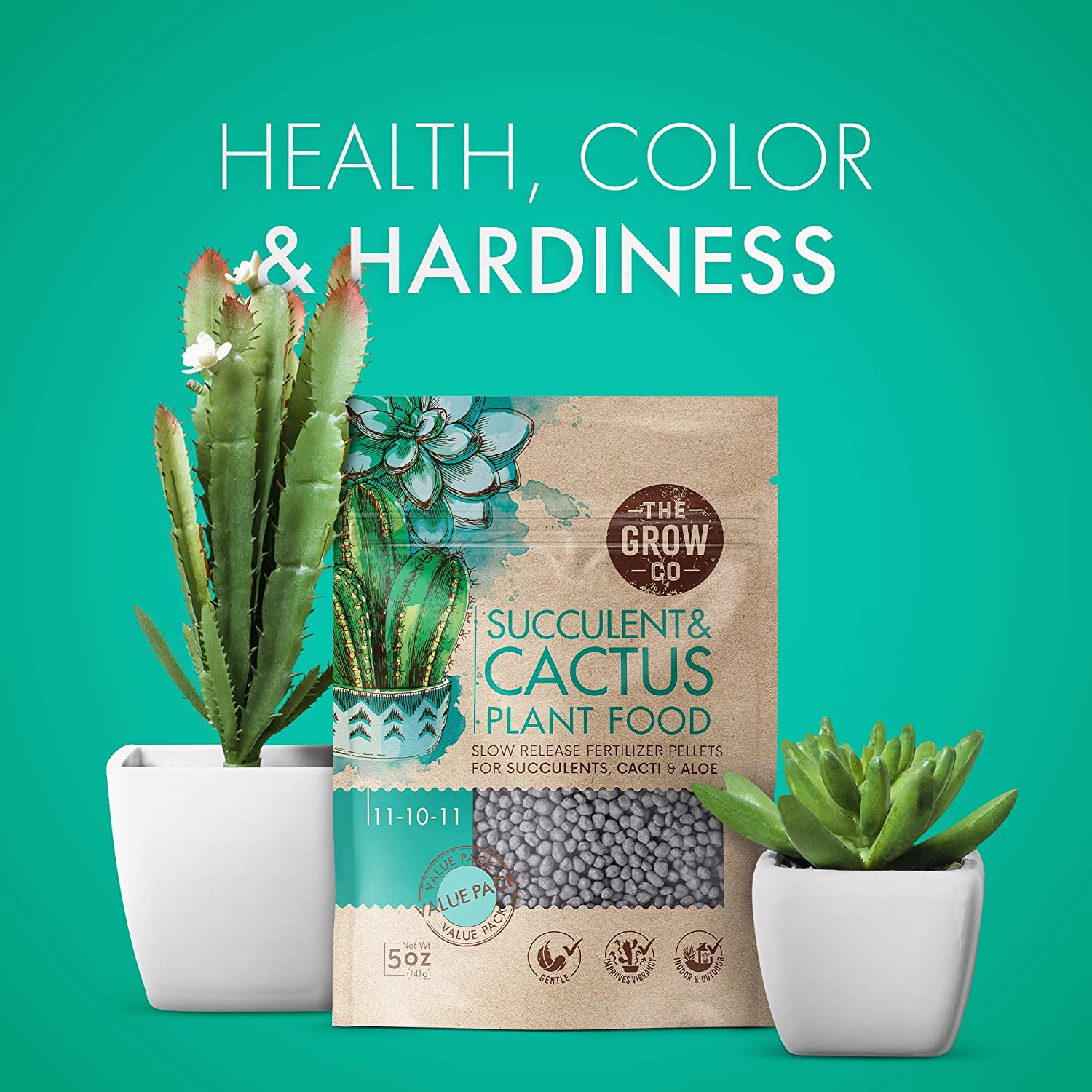 succulent fertilizer Slow Release Succulent & Cactus Food – The Grow Co